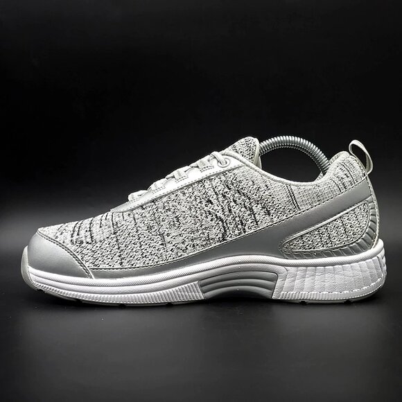 Orthofeet Sandy Bio-Fit Silver White Walking Sneaker Shoes Women's Size 9.5 - Picture 7 of 12